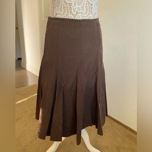 DKNY light-denim, brown skirt. Used size 4